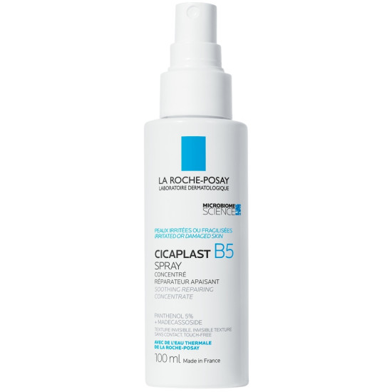 LA ROCHE-POSAY CICAPLAST SPRAY B5 възстановяващ успокояващ спрей за лице и тяло за чувствителна кожа 100 мл