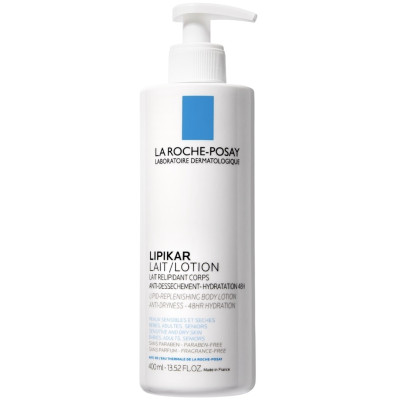 LA ROCHE-POSAY LIPIKAR LAIT LOTION хидратиращо успокояващо мляко за тяло за суха кожа 400 мл