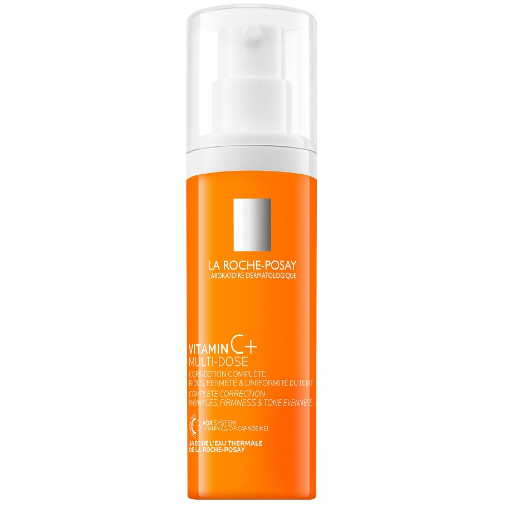 LA ROCHE-POSAY C+ Multi-Dose Gel ГЕЛ за лице, пълна коригираща грижа срещу видимите признаци на стареене на кожата 40 мл - Грижа за лицето