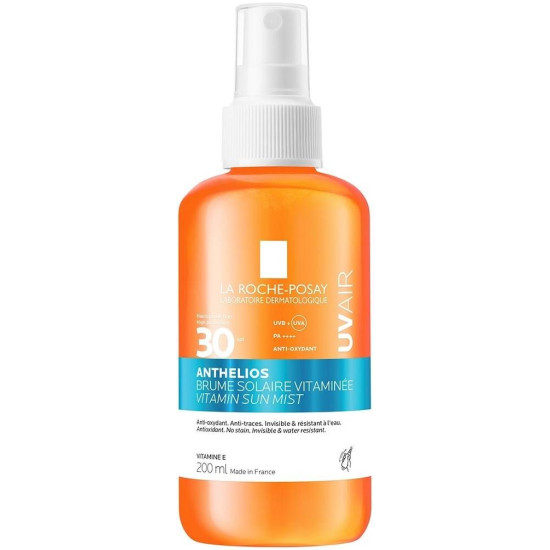 LA ROCHE-POSAY ANTHELIOS UV AIR Vitamin Sun Mist SPF30 слънцезащитен витаминен мист-спрей за лице и тяло за всеки тип кожа 200мл