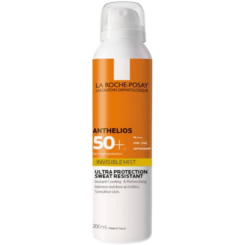 ЛАРОШ ПОЗЕ ANTHELIOS SPF50+ ULTRA-LIGHT INVISIBLE MIST слънцезащитен спрей за лице и тяло за чувствителна кожа 200 мл - Слънцезащита ЛАРОШ ПОЗЕ ANTHELIOS SPF50+ ULTRA-LIGHT INVISIBLE MIST слънцезащитен спрей за лице и тяло за чувствителна кожа 200 мл - Слънцезащита