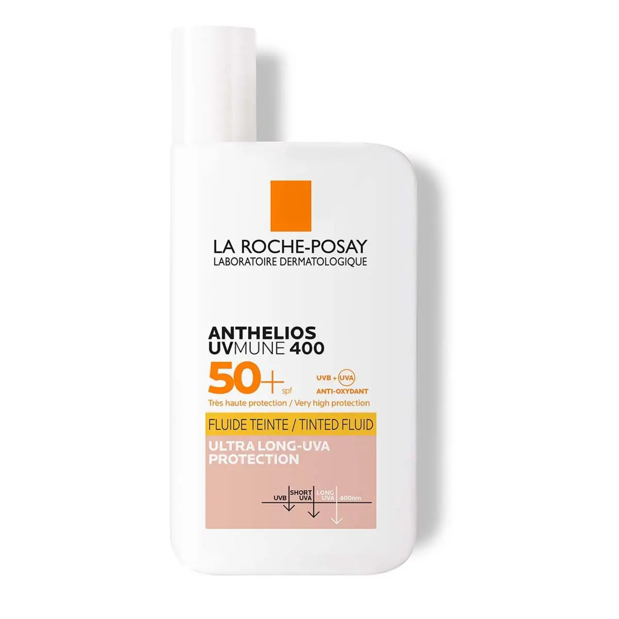 LA ROCHE-POSAY ANTHELIOS SPF50+ UVMUNE 400 TINTED FLUID слънцезащитен ...