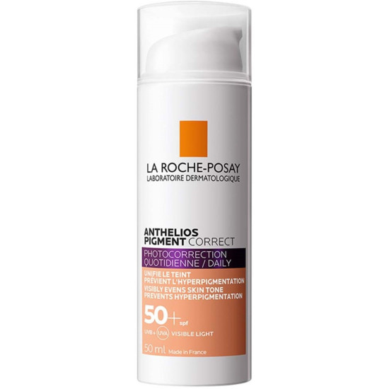 LA ROCHE-POSAY ANTHELIOS SPF50+ PIGMENT CORRECT MEDIUM оцветен крем за лице 50 мл