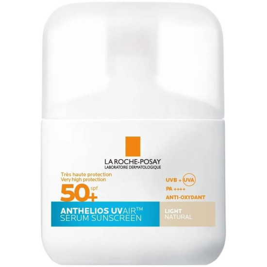 LA ROCHE-POSAY ANTHELIOS UV AIR Sun Serum SFP50+ LIGHT слънцезащитен серум за лице СВЕТЪЛ НЮАНС 50 мл