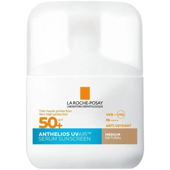 LA ROCHE-POSAY ANTHELIOS UV AIR Sun Serum SFP50+ MEDIUM слънцезащитен серум за лице СРЕДЕН НЮАНС 50 мл
