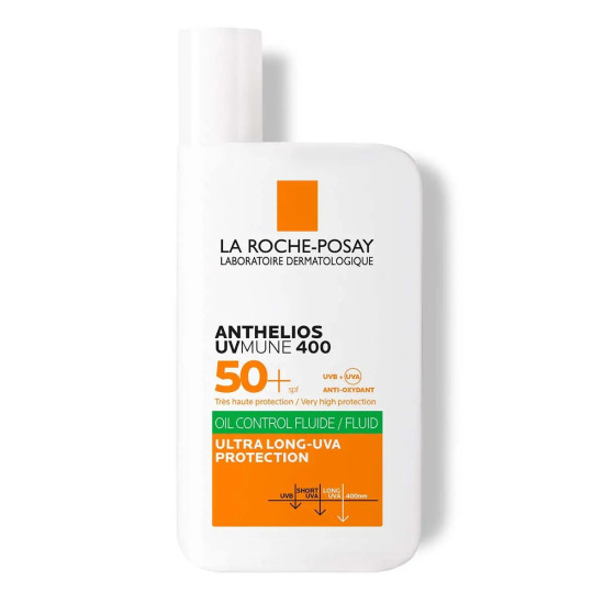 LA ROCHE-POSAY ANTHELIOS SPF50+ UVMUNE 400 OIL CONTROL FLUID флуид за мазна кожа 50 мл