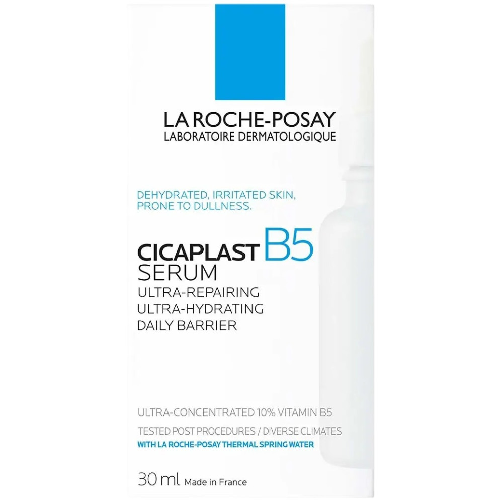 LA ROCHE-POSAY CICAPLAST B5 ултравъзстановяващ и хидратиращ серум за лице за раздразнена кожа 30 мл