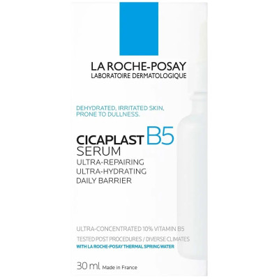 LA ROCHE-POSAY CICAPLAST B5 ултравъзстановяващ и хидратиращ серум за лице за раздразнена кожа 30 мл