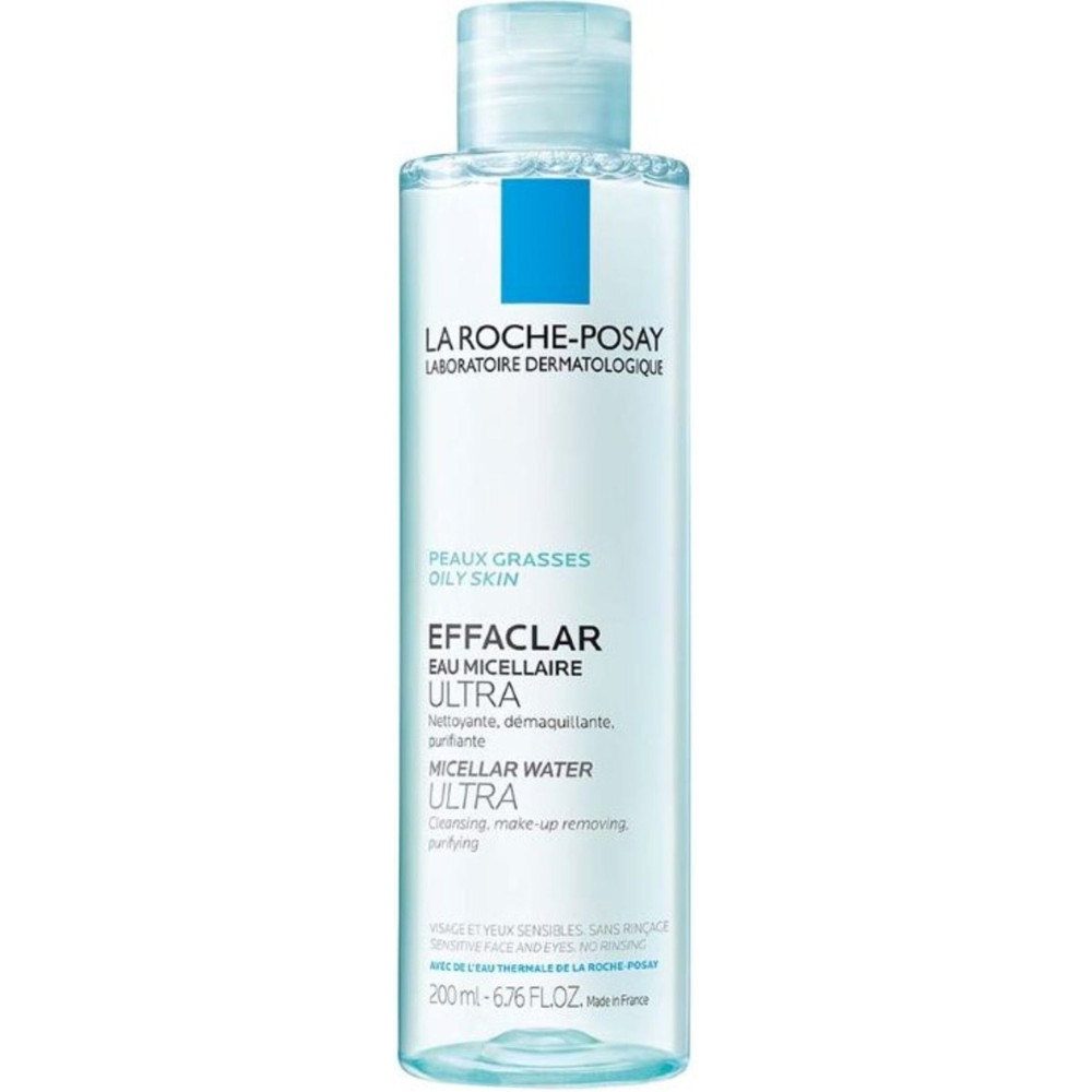 La Roche-Posay Effaclar Почистваща мицеларна вода за лице за мазна чувствителна кожа 200мл - La Roche-Posay Effaclar Почистваща мицеларна вода за лице за мазна чувствителна кожа 200мл -