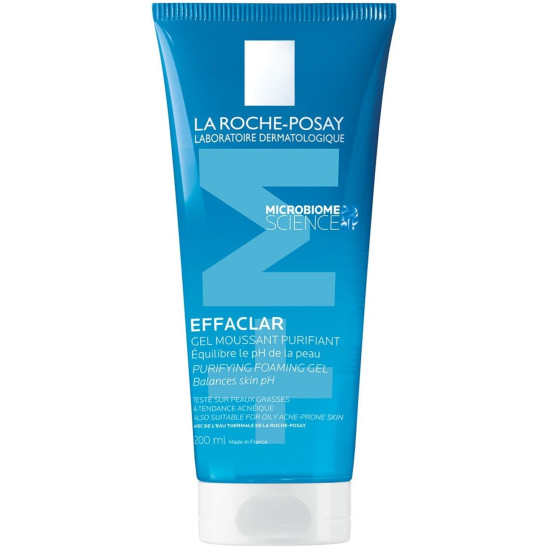 LA ROCHE-POSAY EFFACLAR GEL почистващ и измиващ гел за лице за мазна и акнеична кожа 200 мл