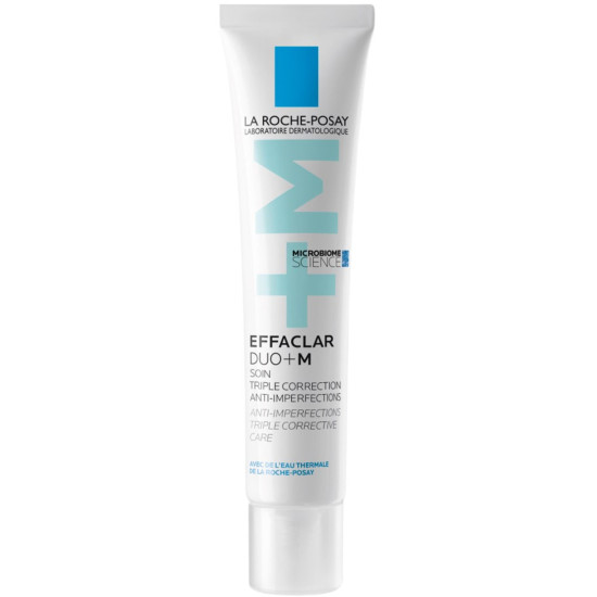 LA ROCHE-POSAY EFFACLAR DUO+M тройна коригираща грижа за лице срещу несъвършенства белези и черни точки 40 мл
