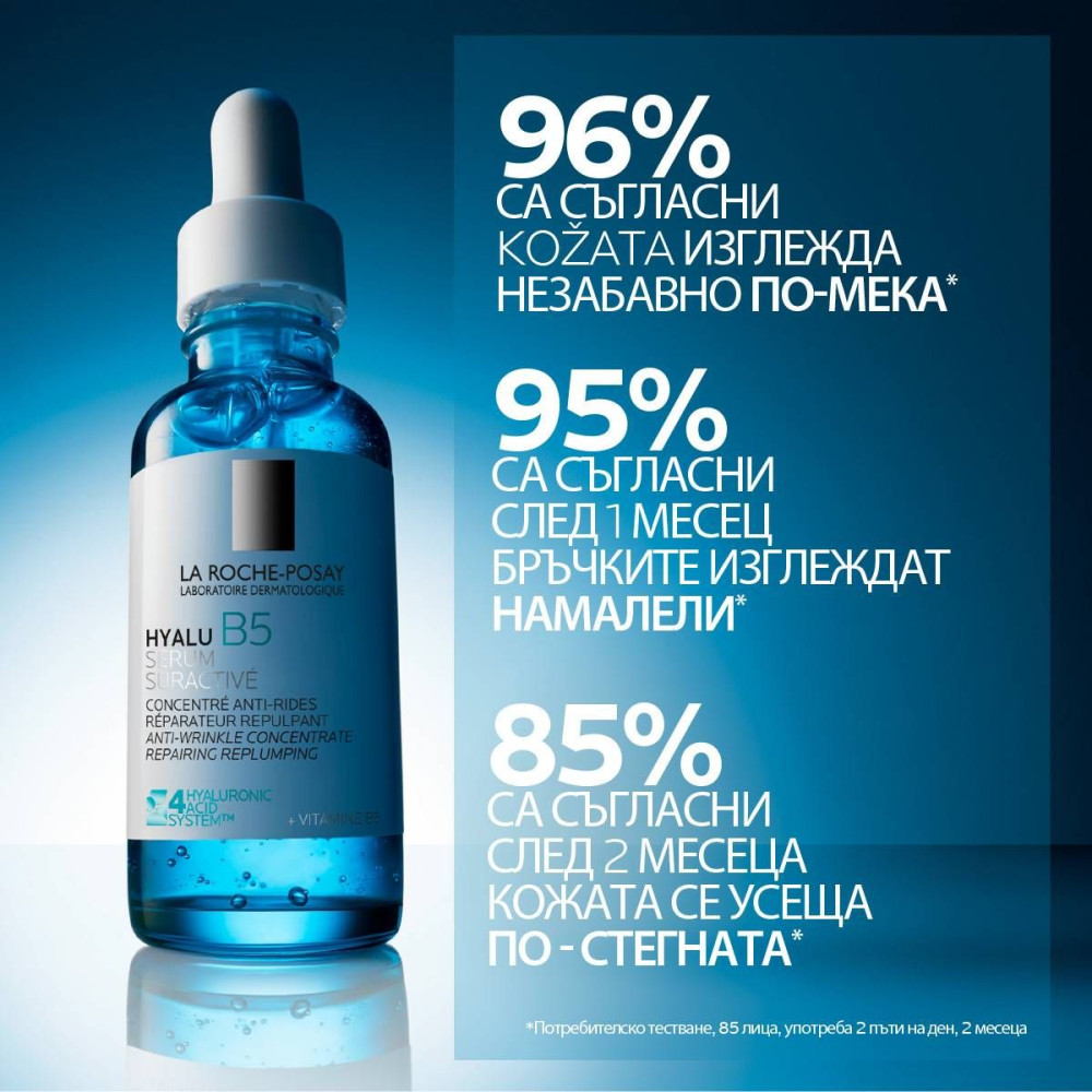 LA ROCHE-POSAY HYALU B5 SERUM Anti-Wrinkle Concentrate високоефективен серум против бръчки за чувствителна кожа 30 мл - Грижа за лицето