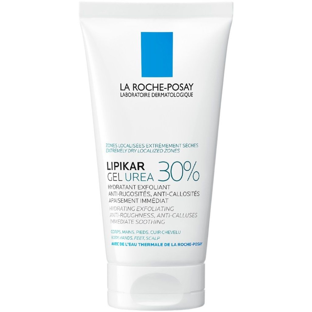 LA ROCHE-POSAY LIPIKAR GEL 30% UREA гел за тяло с 30% уреа за локално третиране на зони с много суха груба белеща се кожа 50 мл - Грижа за тялото LA ROCHE-POSAY LIPIKAR GEL 30% UREA гел за тяло с 30% уреа за локално третиране на зони с много суха груба белеща се кожа 50 мл - Грижа за тялото