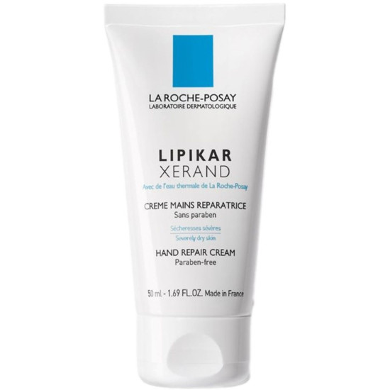 LA ROCHE-POSAY LIPIKAR XERAND възстановяващ крем за ръце за суха и атопична кожа 50 мл