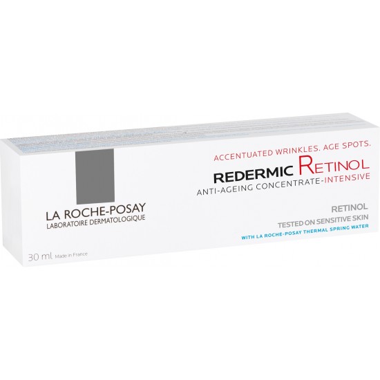 LA ROCHE-POSAY REDERMIC RETINOL ANTI-AGEING INTENSIVE интензивен концентрат за лице против дълбоки бръчки и пигментни петна 30мл