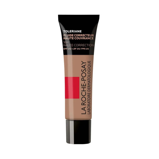 LA ROCHE-POSAY TOLERIANE TEINTE 15 SAND BEIGE SPF25 коригиращ фон дьо тен флуид светло бежов за чувствителна кожа 30 мл