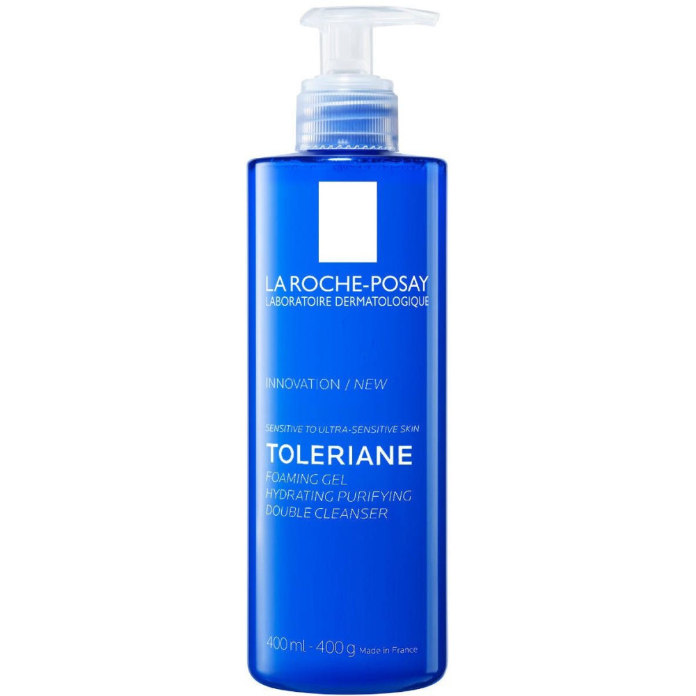 LA ROCHE-POSAY TOLERIANE Gel Moussant хидратиращ, почистващ пенлив гел за лице за чувствителна кожа 400 мл - Грижа за лицето и тялото