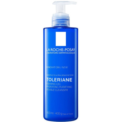 LA ROCHE-POSAY TOLERIANE Gel Moussant хидратиращ, почистващ пенлив гел за лице за чувствителна кожа 400 мл