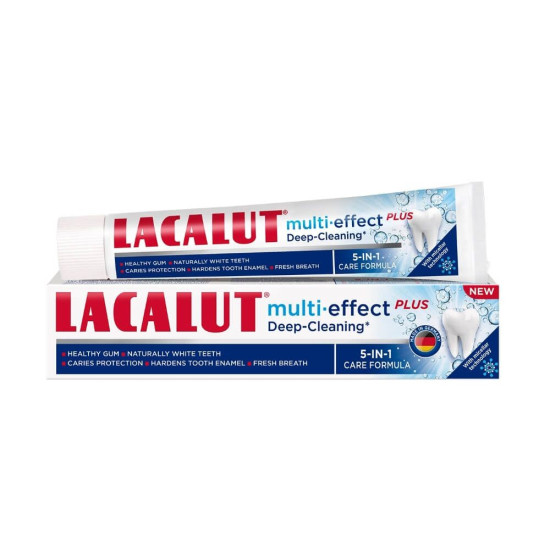 ЛАКАЛУТ MULTI-EFFECT PLUS 5in1 паста за зъби 75 мл