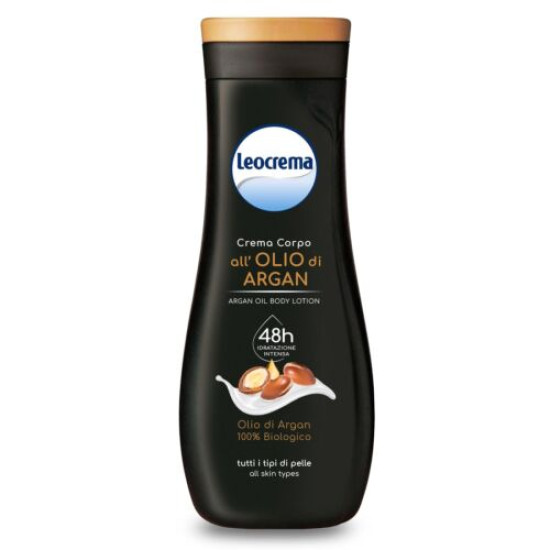 ЛЕОКРЕМА OIL BODY LOTION мляко за тяло с арганово масло 250 мл