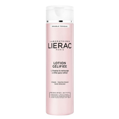 LIERAC LOTION GELIFIEE почистващ и тонизиращ гел-лосион за лице за всеки тип кожа 200 мл