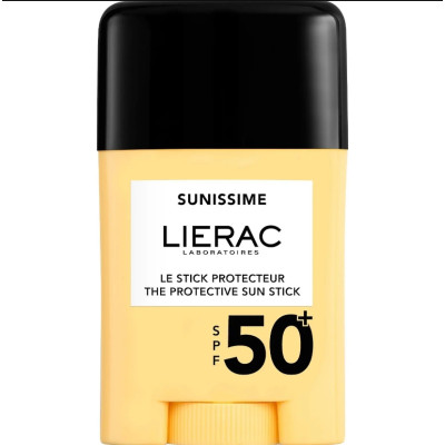 LIERAC SUNISSIME SPF50+ слънцезащитен стик за лице и чувствителни зони 10 г