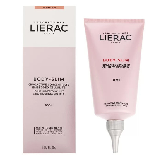 ЛИЕРАК BODY SLIM CRYOACTIVE CONCENTRATE Интензивен криоактивен концентрат срещу целулит 150 мл