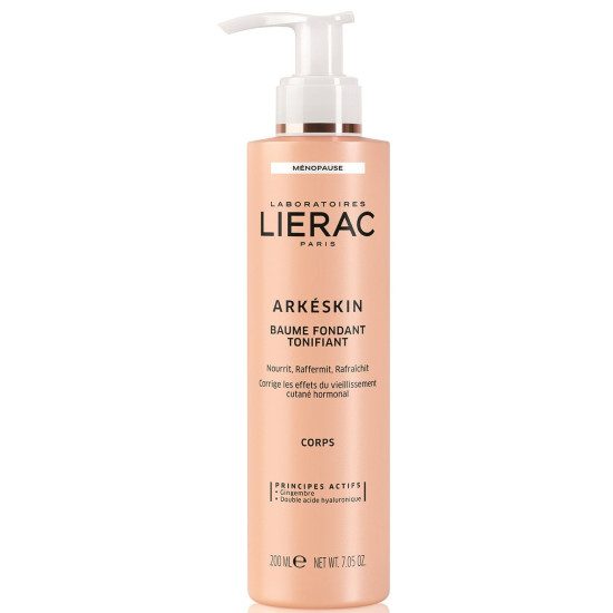 LIERAC ARKESKIN CORPS стягащ и тонизиращ балсам за тяло за жени в период на менопауза 200 мл
