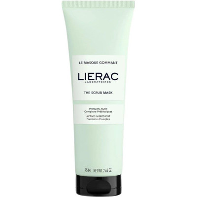 LIERAC THE SCRUB MASK ексфолираща и озаряваща маска за лице 75 мл