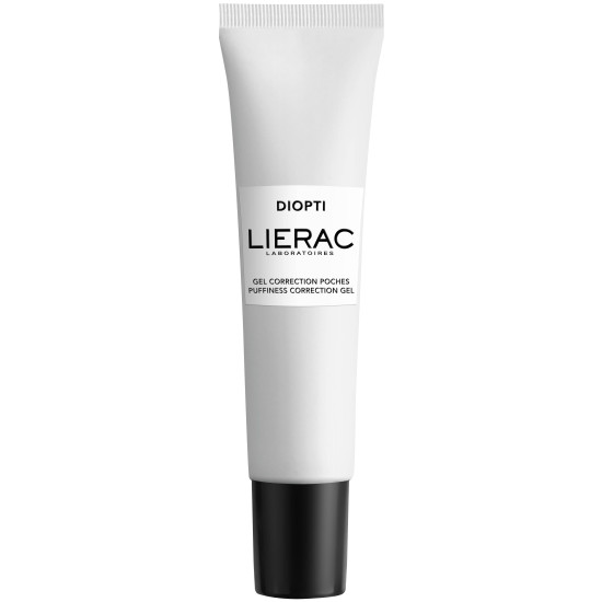 LIERAC DIOPTI PUFFINESS CORRECTION GEL гел коректор против торбички под очите 15 мл