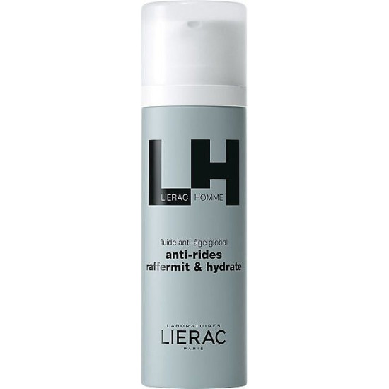 LIERAC HOMME Global Anti-Aging Fluid крем за лице и очи против бръчки за мъже 50 мл