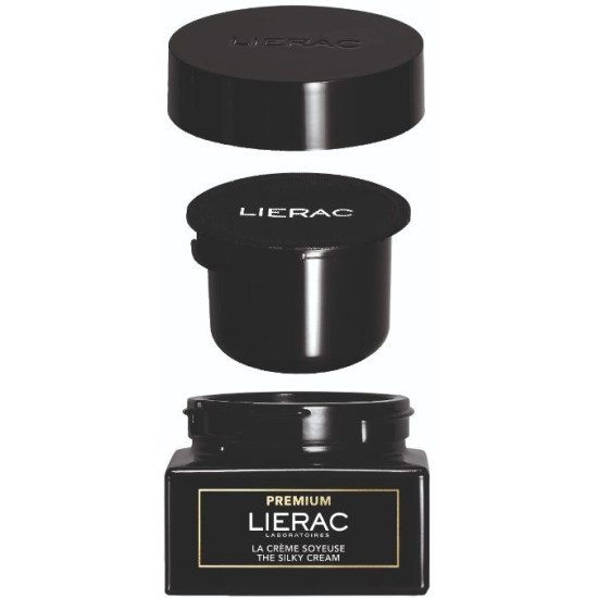LIERAC PREMIUM THE SILKY CREAM копринен крем за лице за нормална и комбинирана кожа 50 мл ПЪЛНИТЕЛ