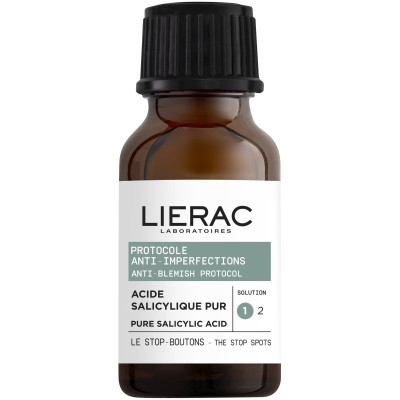 LIERAC PROTOCOLE Anti-Imperfections Anti-Blemish The Stop Spots двуфазен концентрат за лице срещу несъвършенства 15 мл