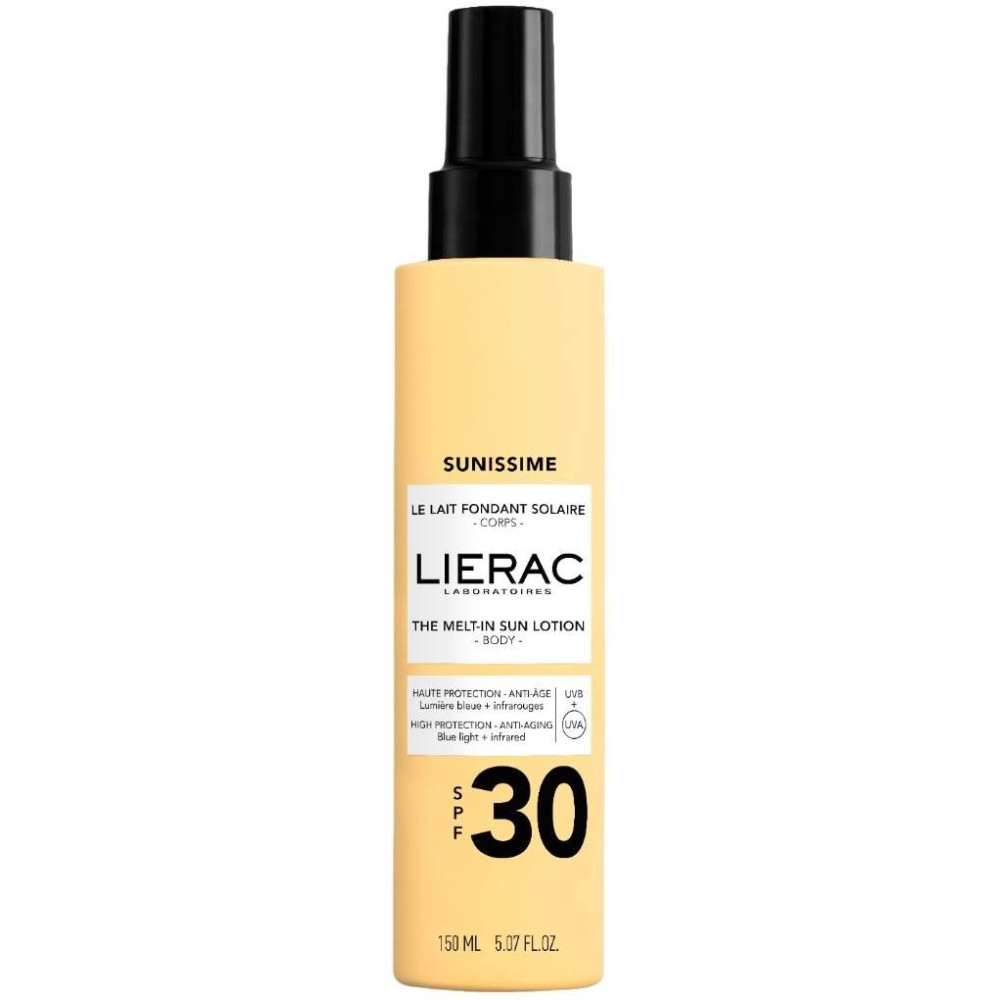ЛИЕРАК SUNISSIME LE LAIT FONDANT SOLAIRE CORPS SPF30 слънцезащитно мляко за тяло 150 мл - Слънцезащита ЛИЕРАК SUNISSIME LE LAIT FONDANT SOLAIRE CORPS SPF30 слънцезащитно мляко за тяло 150 мл - Слънцезащита