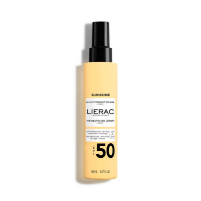 ЛИЕРАК SUNISSIME LE LAIT FONDANT SOLAIRE CORPS SPF50 слънцезащитно мляко за тяло 150 мл