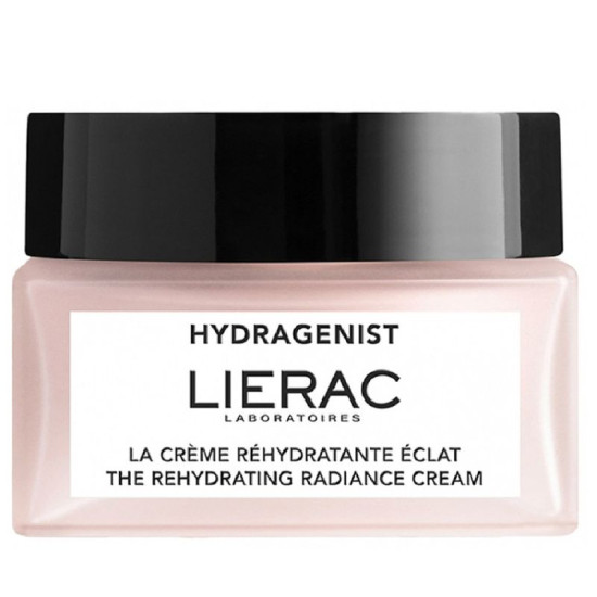 LIERAC HYDRAGENIST рехидратиращ озаряващ крем за лице за нормална към суха кожа 50 мл