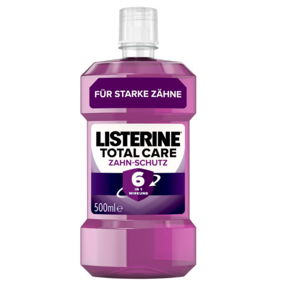 Listerine Total Care Антибактериална вода за уста с 6 действия х500 мл - Вода за уста