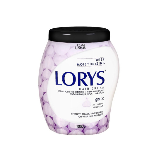 LORYS HAIR CREAM GARLIC крем маска с чесън за слаба и склонна към накъсване коса 1000 г