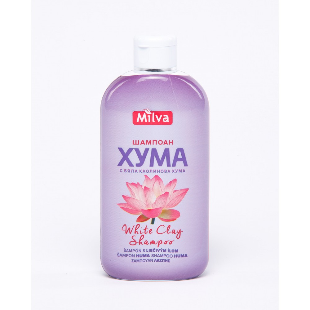 Milva shampoo with clay 200 ml / Милва шампоан с хума 200 мл - Шампоани
