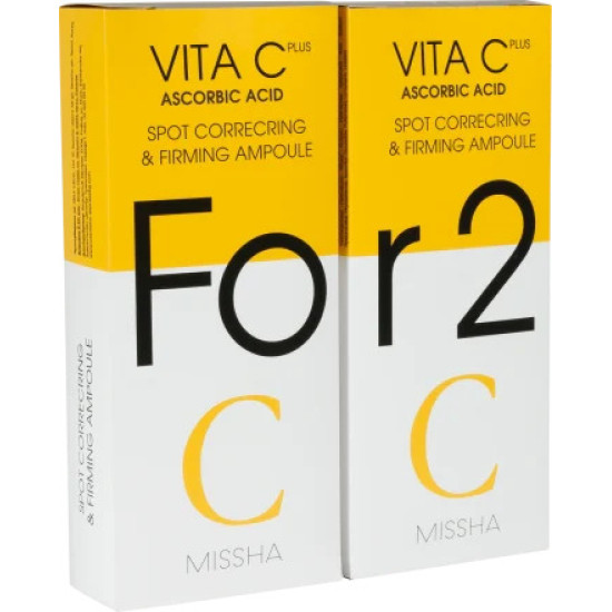 МИША ПРОМО КОМПЛЕКТ VITA C FOR 2 серум за лице 2 х 30 мл