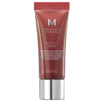 МИША PERFECT COVER BB CREAM №26 NATURAL CARAMEL крем за лице с перфектно покритие 20 мл