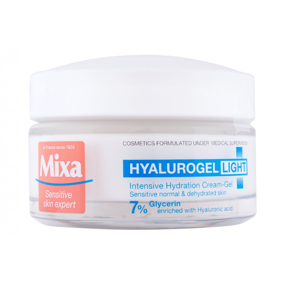 МИКСА HYALUROGEL LIGHT хидратиращ крем за лице с хиалуронова киселина 50 мл - Грижа за лицето