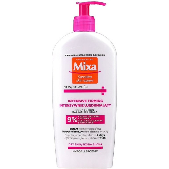 MIXA INTENSIVE FIRMING стягащ лосион за тяло за суха кожа 400 мл