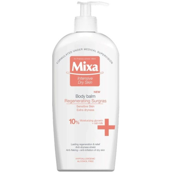 MIXA ALLANTOIN RESTORE подхранващо мляко за тяло за много суха кожа 400 мл