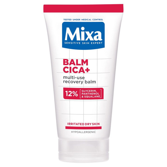 MIXA BALM CICA+ мултифункционален балсам за лице и тяло за суха и раздразнена кожа 50 мл