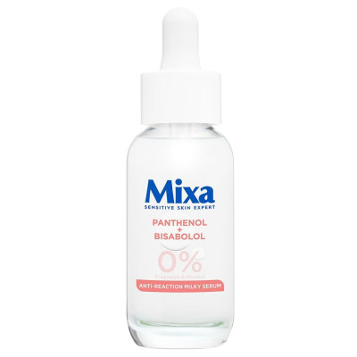MIXA ANTI REACTION успокояващ серум за лице за реактивна кожа, с пантенол и бизаболол 30 мл