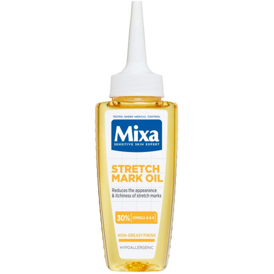 MIXA NIACINAMIDE BRIGHT Strech Mark Oil масло за тяло против стрии 100 мл