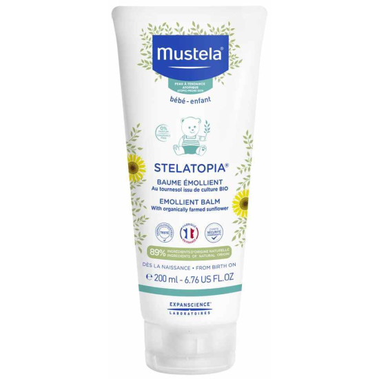 МУСТЕЛА STELATOPIA EMOLLIENT BALM емолиент балсам за атопична кожа 200 мл