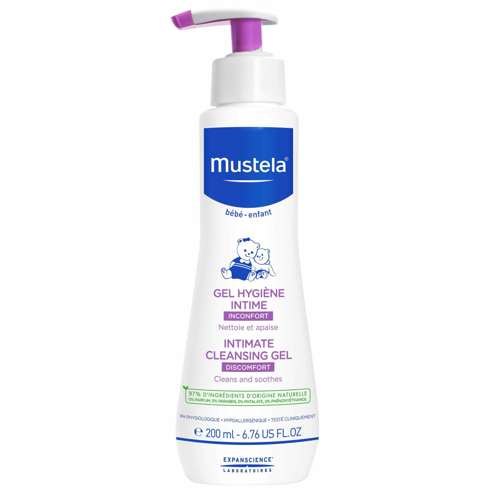 Mustela Интимен гел за бебета и деца 200 мл - Бебешки Душ Гелове