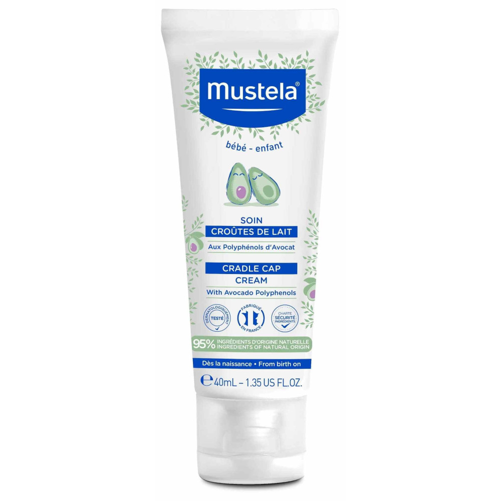 Mustela Крем против крусти 40 мл - Детска козметика